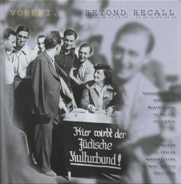 Vorbei... Beyound Recall (Buch) - Hier wirbt der Jüdische Kulturbund! Vorbei... Beyound Recall (Buch) - Hier wirbt der Jüdische Kulturbund!
