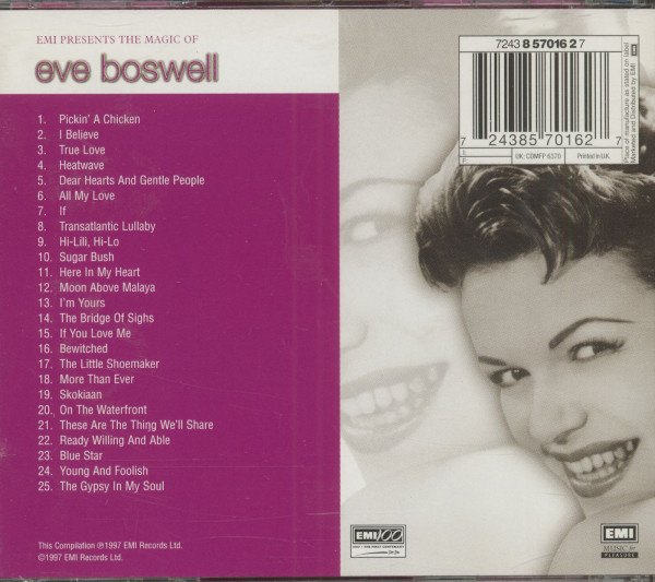 The Magic Of Eve Boswell (CD)