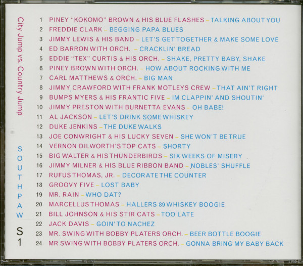 City Jump vs. Country Jump (CD)