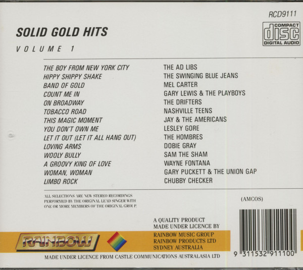 Solid Gold Hits Vol.1 (CD)