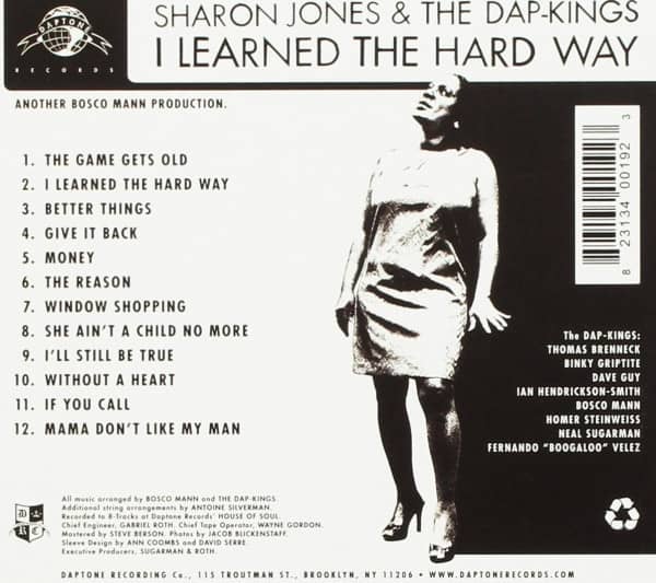 I Learned The Hard Way (CD)