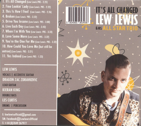 It's All Changed (CD)