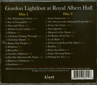 Preview: Gordon Lightfoot At Royal Albert Hall (2-CD) Preview: Gordon Lightfoot At Royal Albert Hall (2-CD)