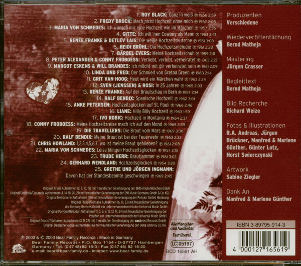 Ganz in Weiss - Der schönste Tag im Leben (CD)