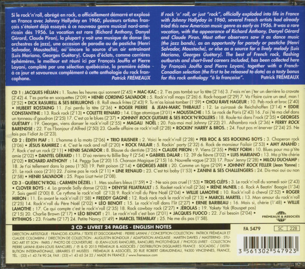 Anthologie Du Rock Fifties En Français - 1956-1960 (3-CD)