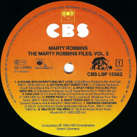 Preview: The Marty Robbins Files Vol.5 (LP) Preview: The Marty Robbins Files Vol.5 (LP)