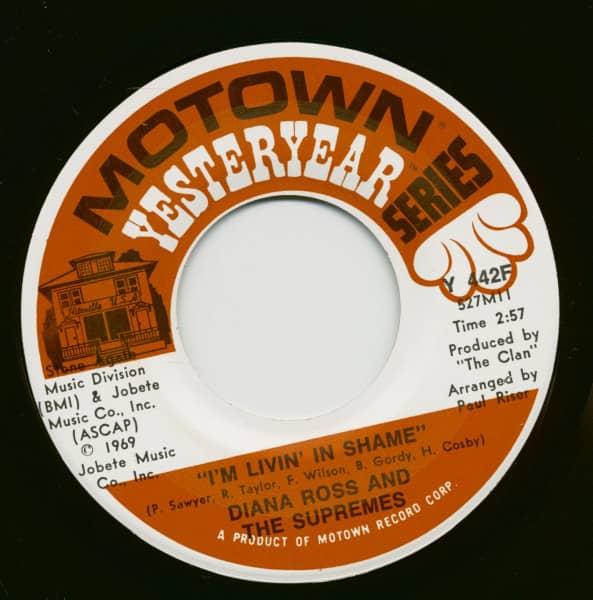 I'm Livin' In Shame - Someday We'll Be Together (7inch, 45rpm)