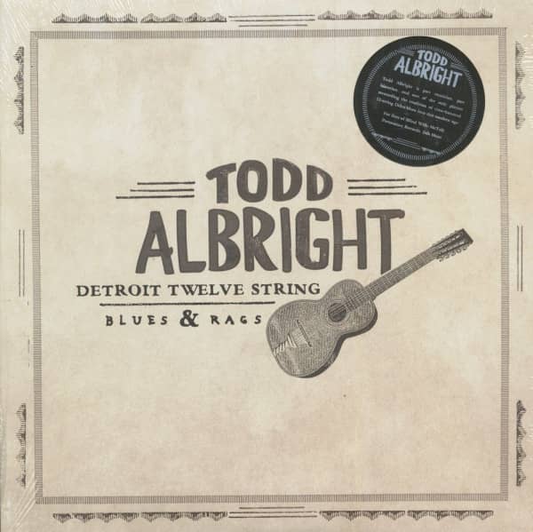 Detroit Twelve String Blues And Rags (LP, 180g Vinyl)