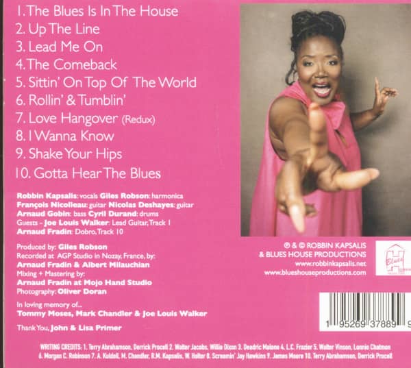 The Blues Is In The House (CD)