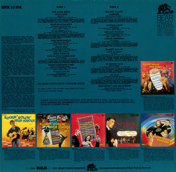 Rockin' Rollin' Highschool - Vol. 6 (LP)