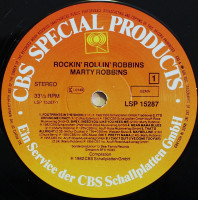 Preview: Rock'n Roll'n Robbins - Marty Robbins Sings (LP) Preview: Rock'n Roll'n Robbins - Marty Robbins Sings (LP)