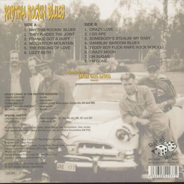 Rhythm Rockin Blues (LP, Yellow Vinyl, Ltd.)