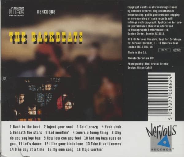 Back To The Beat (CD)