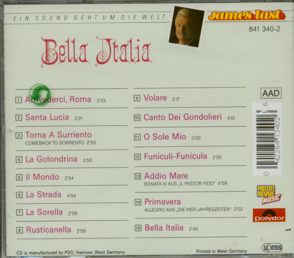 Bella Italia - Ein Sound geht um die Welt (CD)