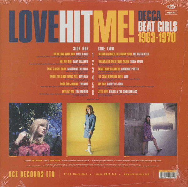 Love Hit Me! Decca Beat Girls 1963-1970 (LP, Ltd, Yellow Vinyl)