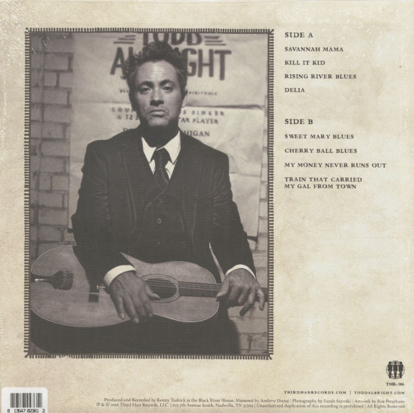 Detroit Twelve String Blues And Rags (LP, 180g Vinyl)