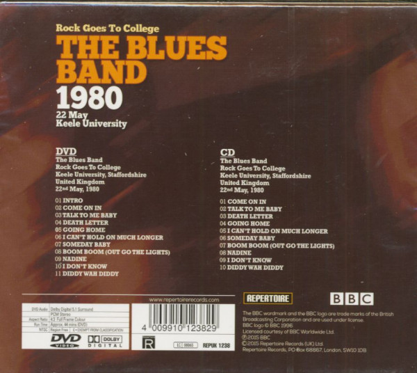 Rock Goes To College - 1980 Keele University (CD & DVD)