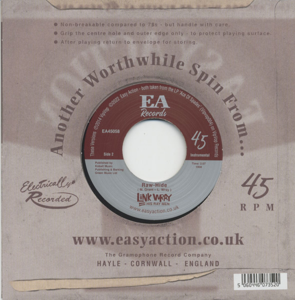 Rumble - Raw-Hide (7inch, 45rpm)
