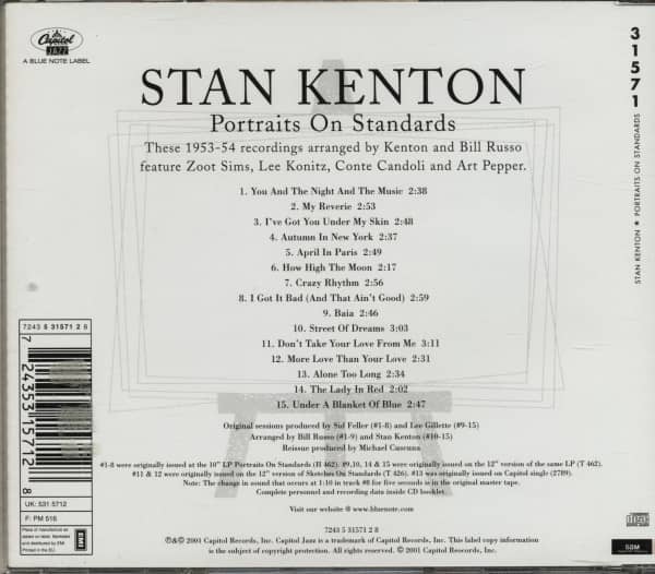 Portraits On Standards (CD)