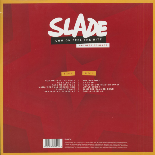 Cum On Feel The Hitz - The Best Of Slade (LP)