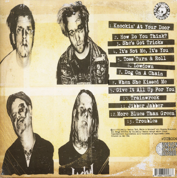 Red, White & Bruised (LP)