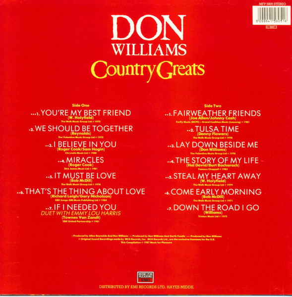Country Greats (LP)