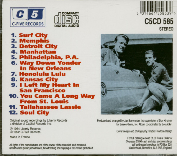 Surf City (CD Album)