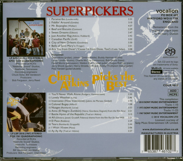 Superpickers - Chet Atkins Picks The Best (CD)