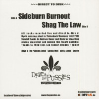 Preview: Sideburn Burnout - Shag The Law (7inch, 45rpm, PS, BC) Preview: Sideburn Burnout - Shag The Law (7inch, 45rpm, PS, BC)