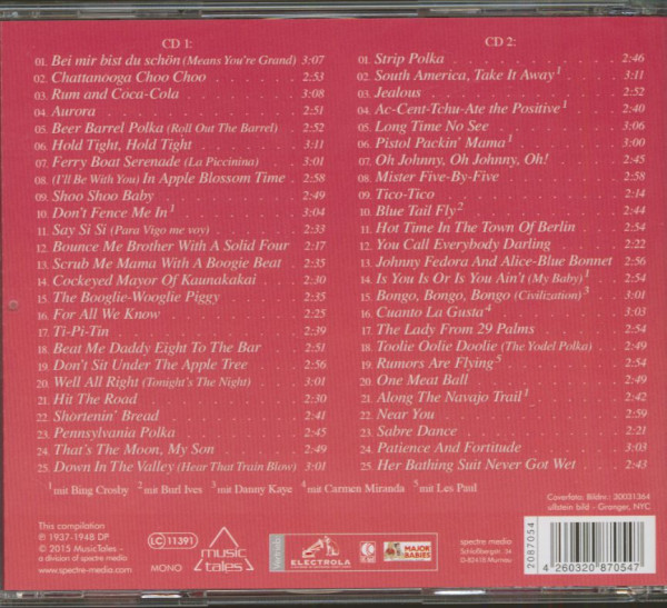 Chattanooga Choo Choo - 50 Greatest Hits (2-CD)