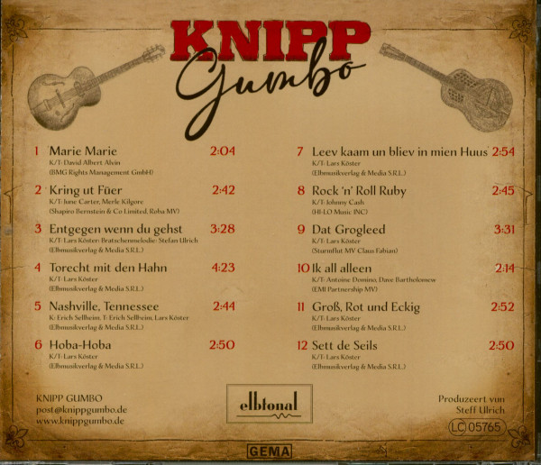 Moin, düt is Knipp Gumbo (CD)