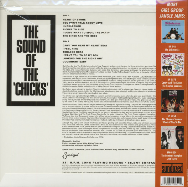The Sound Of The Chicks (LP, Colored Vinyl)