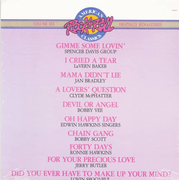 American Rock'N'Roll Classics Vol.6 (LP) American Rock'N'Roll Classics Vol.6 (LP)