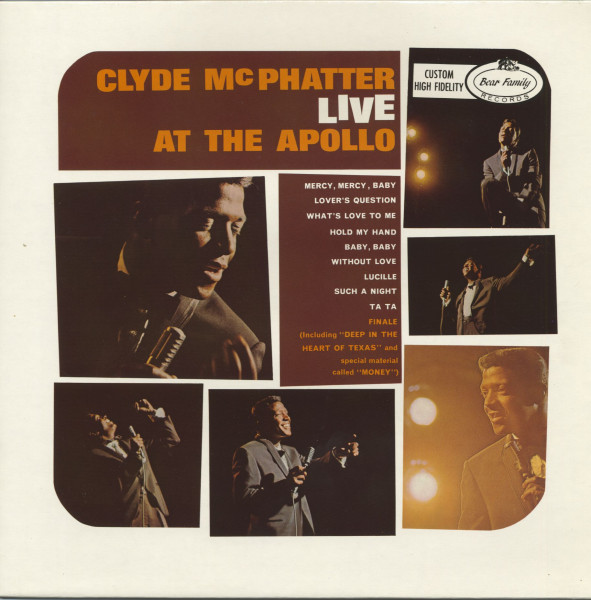 Clyde McPhatter Live At The Apollo (LP) Clyde McPhatter Live At The Apollo (LP)