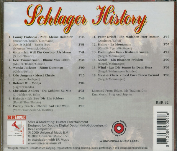 Schlager History (CD)