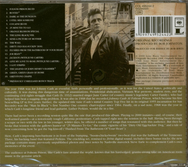At Folsom Prison (CD)
