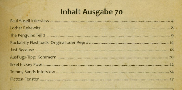 Rock & Roll Magazin # 70