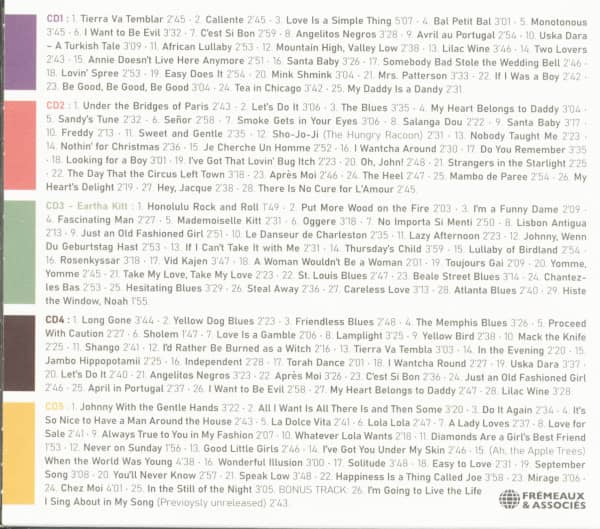 C'Est Si Bon: The Complete Eartha Kitt 1952-1962 (5-CD)