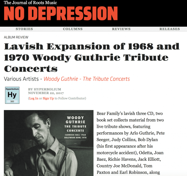 Press-Woody-Guthrie-The-Tribute-Concerts-nodepression