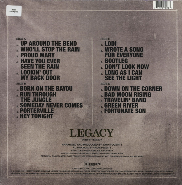 Legacy - The Creedence Clearwater Revival Years (John's Version) (2-LP)