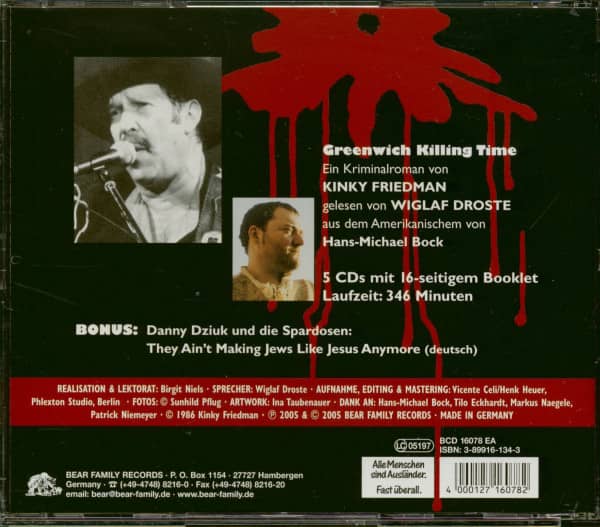 Greenwich Killing Time (5-CD Hörbuch)