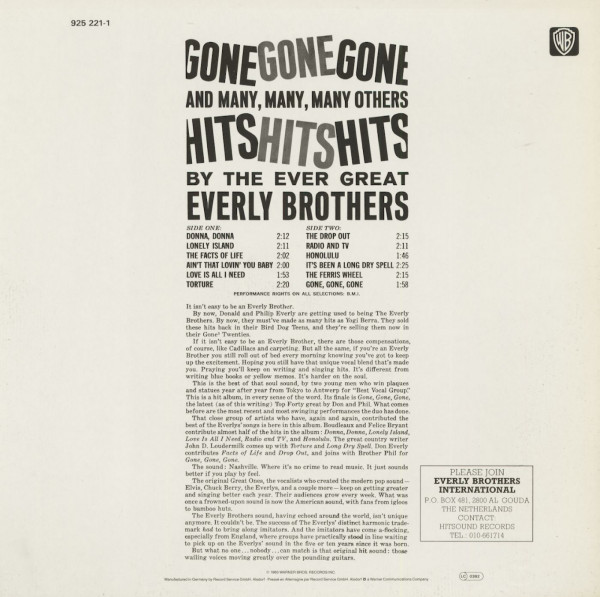 Gone Gone Gone (LP)