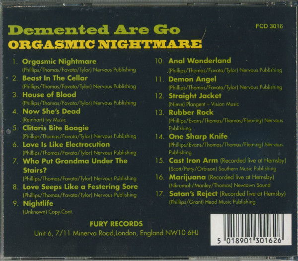 Orgasmic Nightmare (CD)
