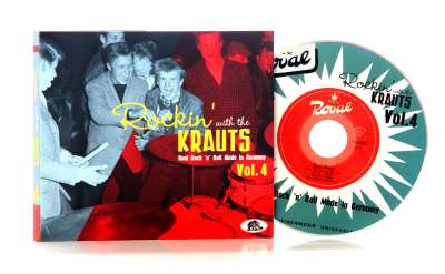 Various Artists CD: Rockin' With The Krauts - Real Rock 'n' Roll