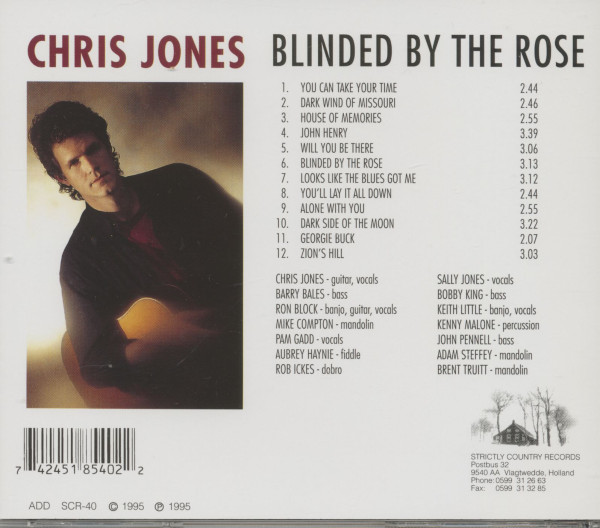 Blinded By The Rose (CD)