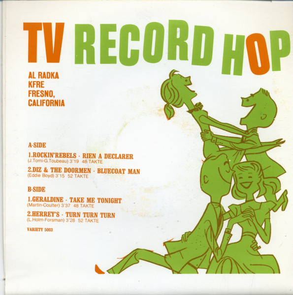 TV Record Hop Vol.3 (7inch, 45rpm, EP)