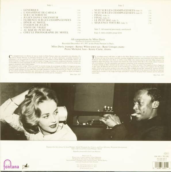 Ascenseur Pour L'échafaud (LP)