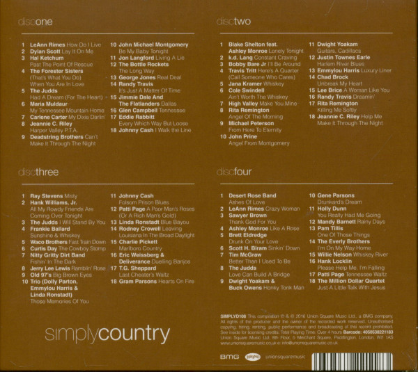 Simply Country (4-CD)