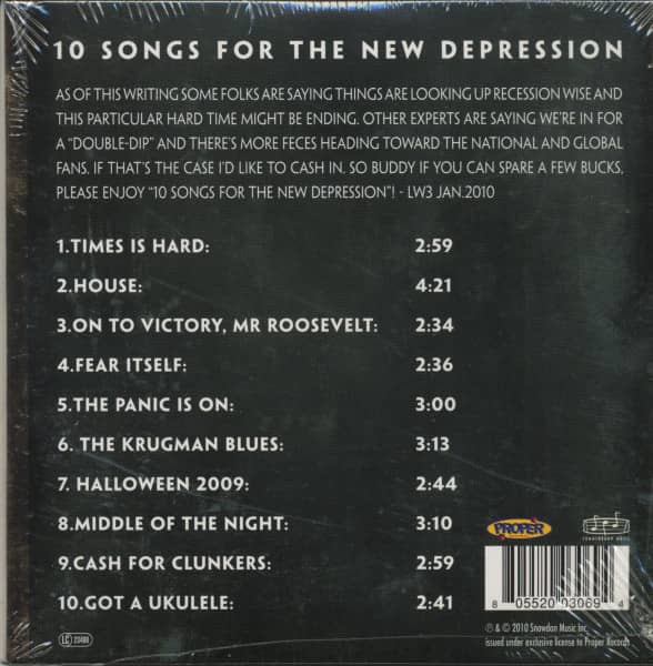 10 Songs For The New Depression (CD)