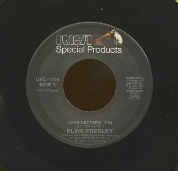Love Letters - King Of The Whole Wide World (7inch, 45rpm) Love Letters - King Of The Whole Wide World (7inch, 45rpm)